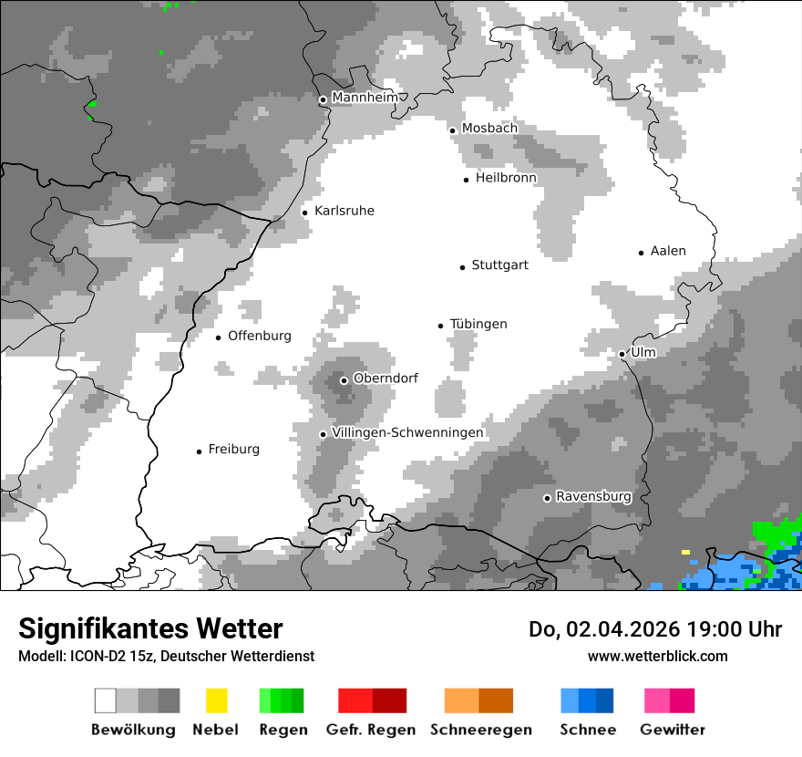 Signifikantes Wetter