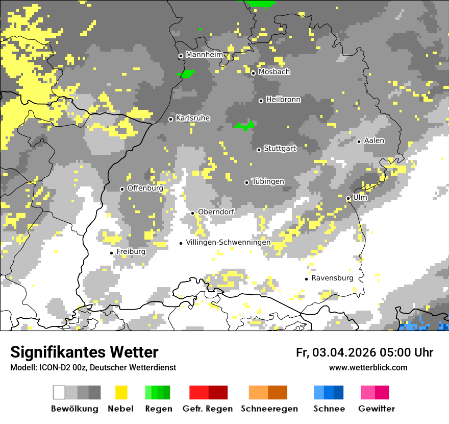 Signifikantes Wetter