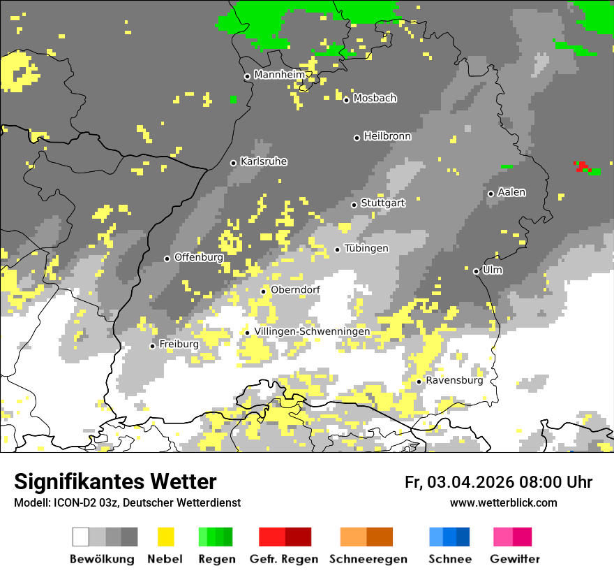 Signifikantes Wetter