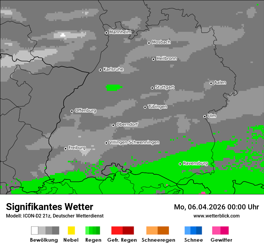 Signifikantes Wetter