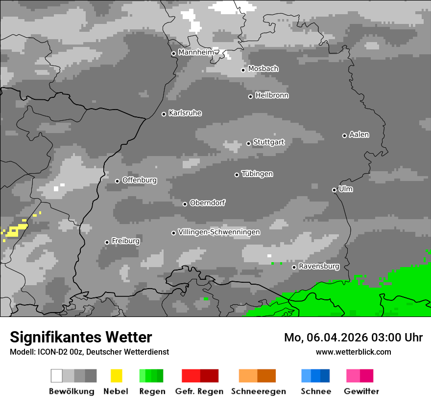 Signifikantes Wetter