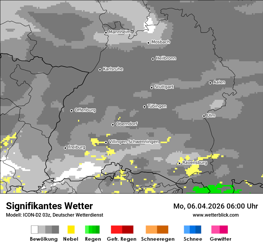 Signifikantes Wetter