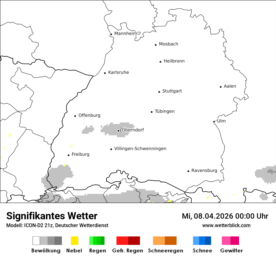 Signifikantes Wetter
