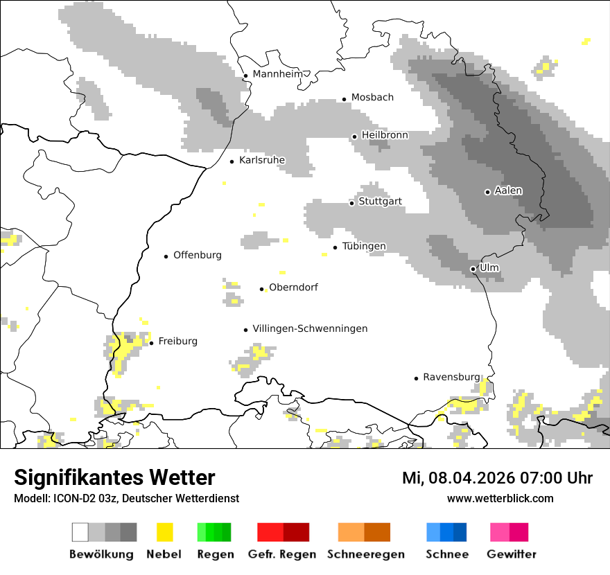 Signifikantes Wetter