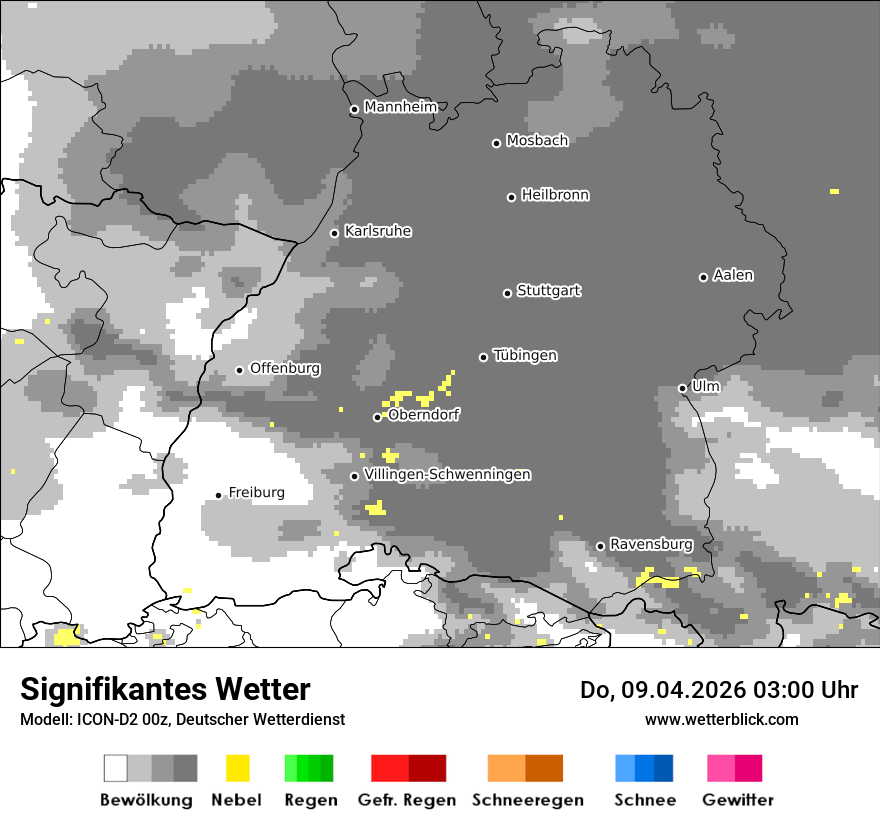 Signifikantes Wetter