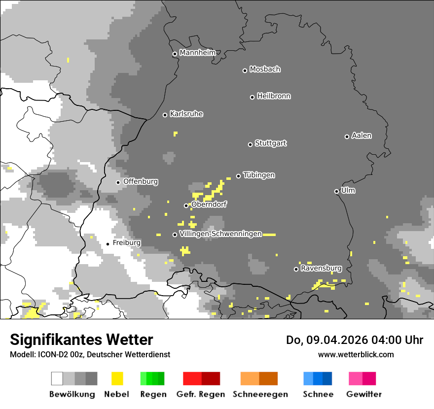 Signifikantes Wetter