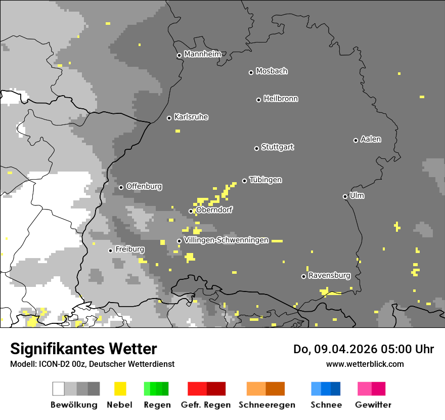 Signifikantes Wetter