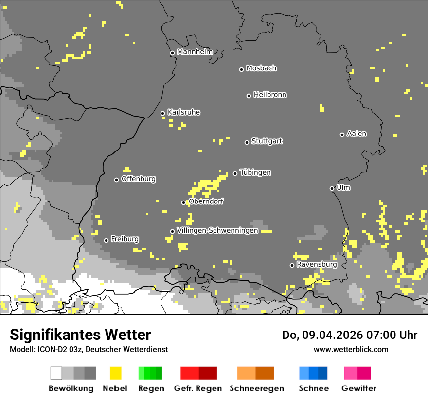 Signifikantes Wetter