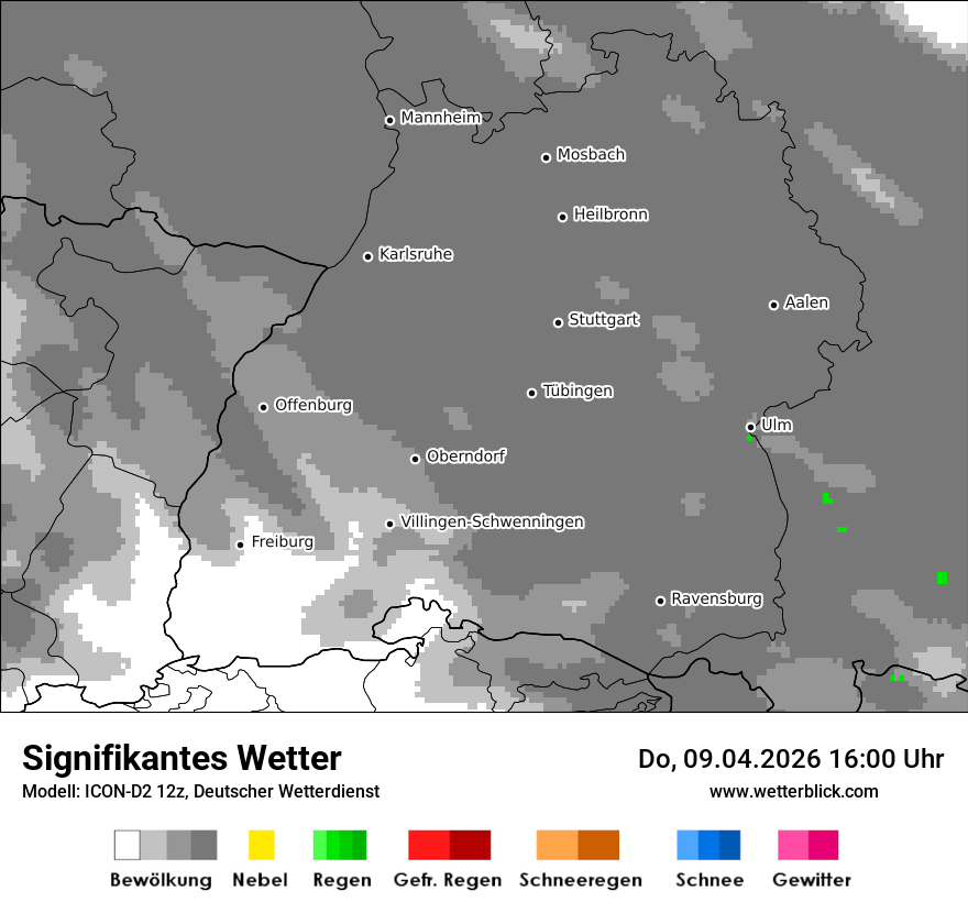 Signifikantes Wetter
