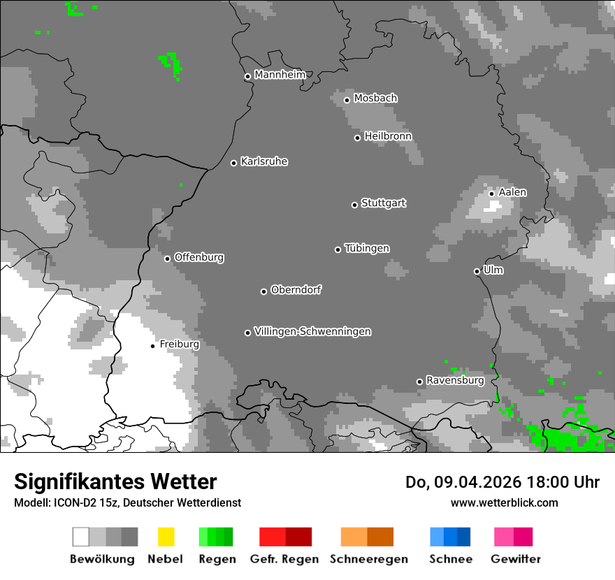 Signifikantes Wetter