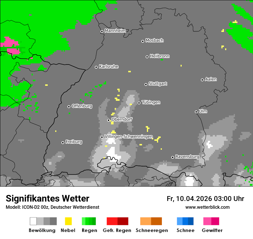 Signifikantes Wetter