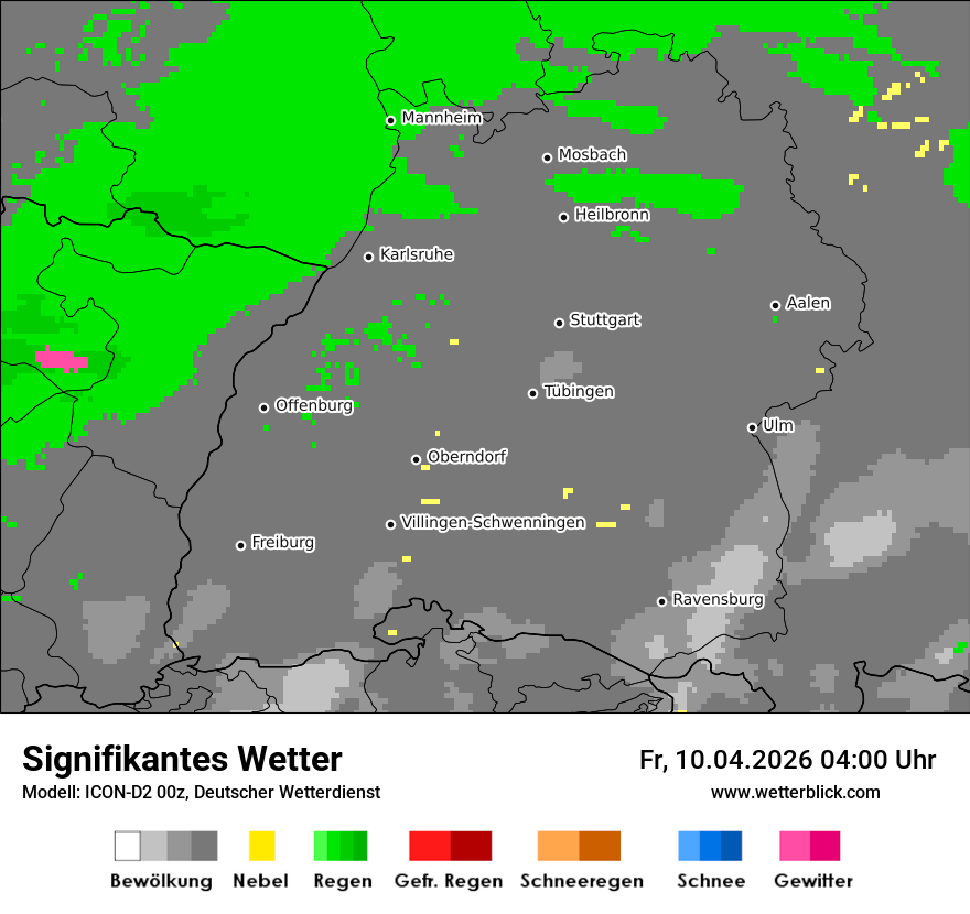 Signifikantes Wetter