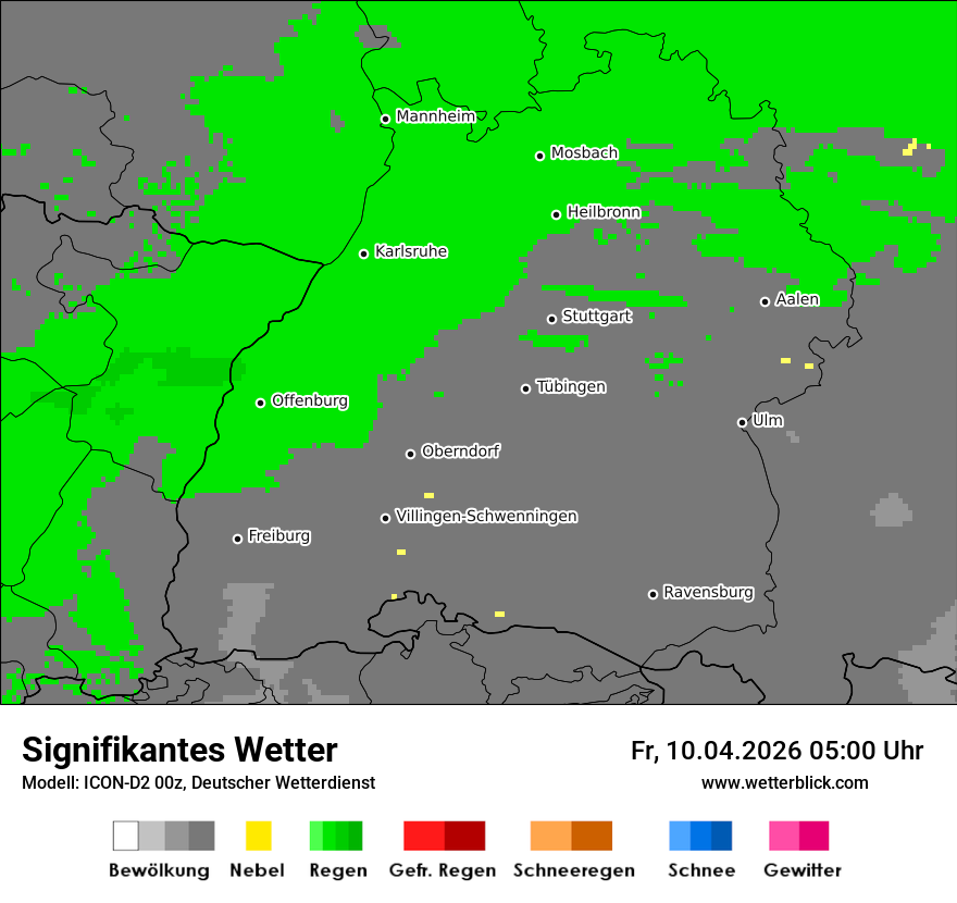 Signifikantes Wetter