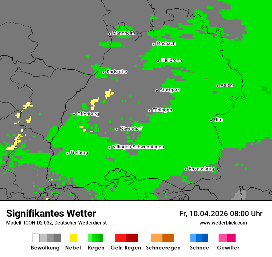 Signifikantes Wetter