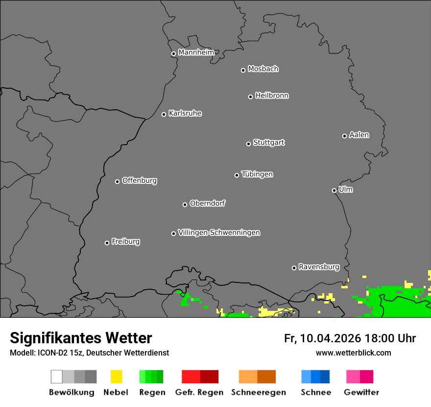 Signifikantes Wetter