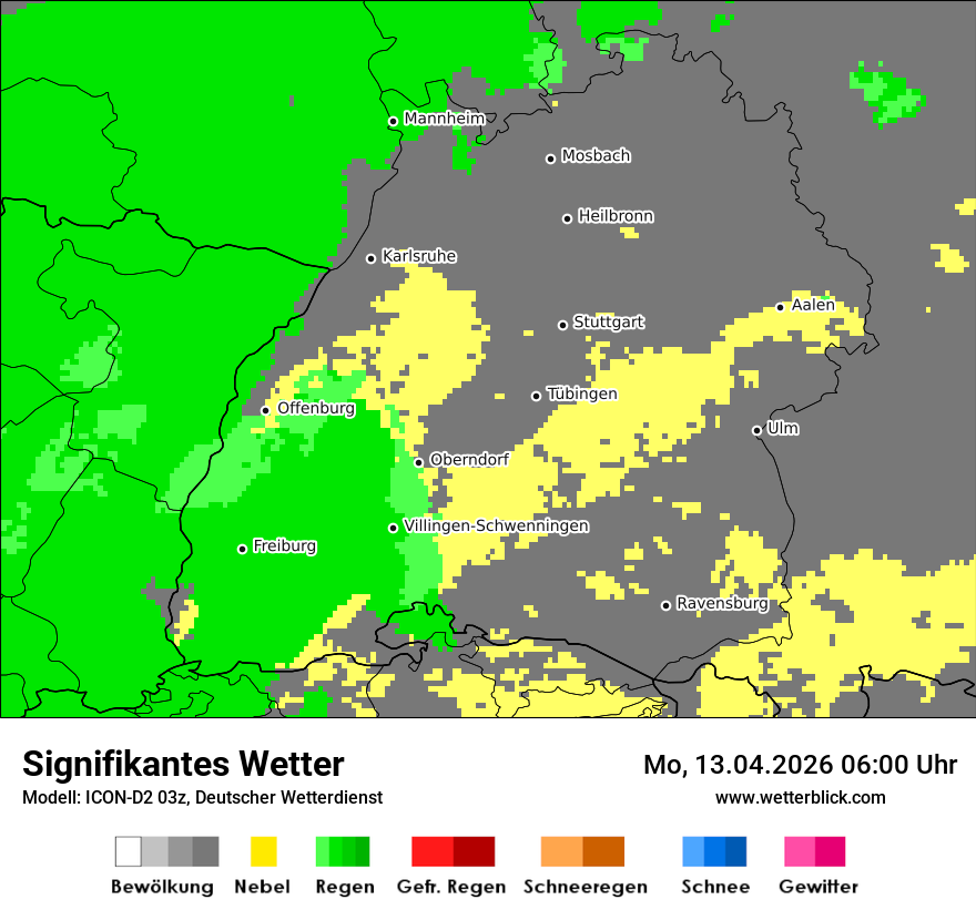 Signifikantes Wetter