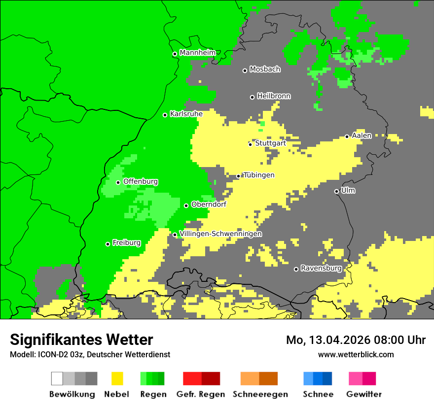 Signifikantes Wetter