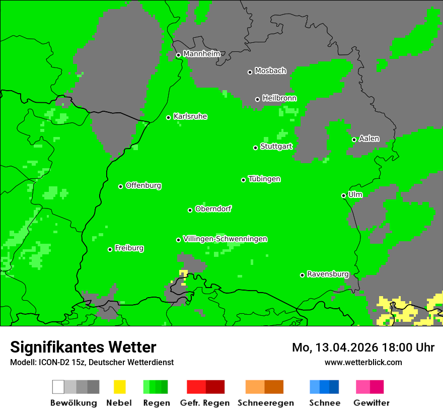 Signifikantes Wetter
