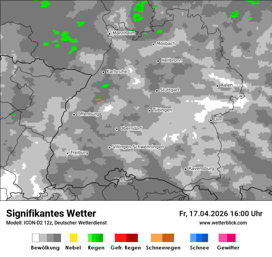 Signifikantes Wetter