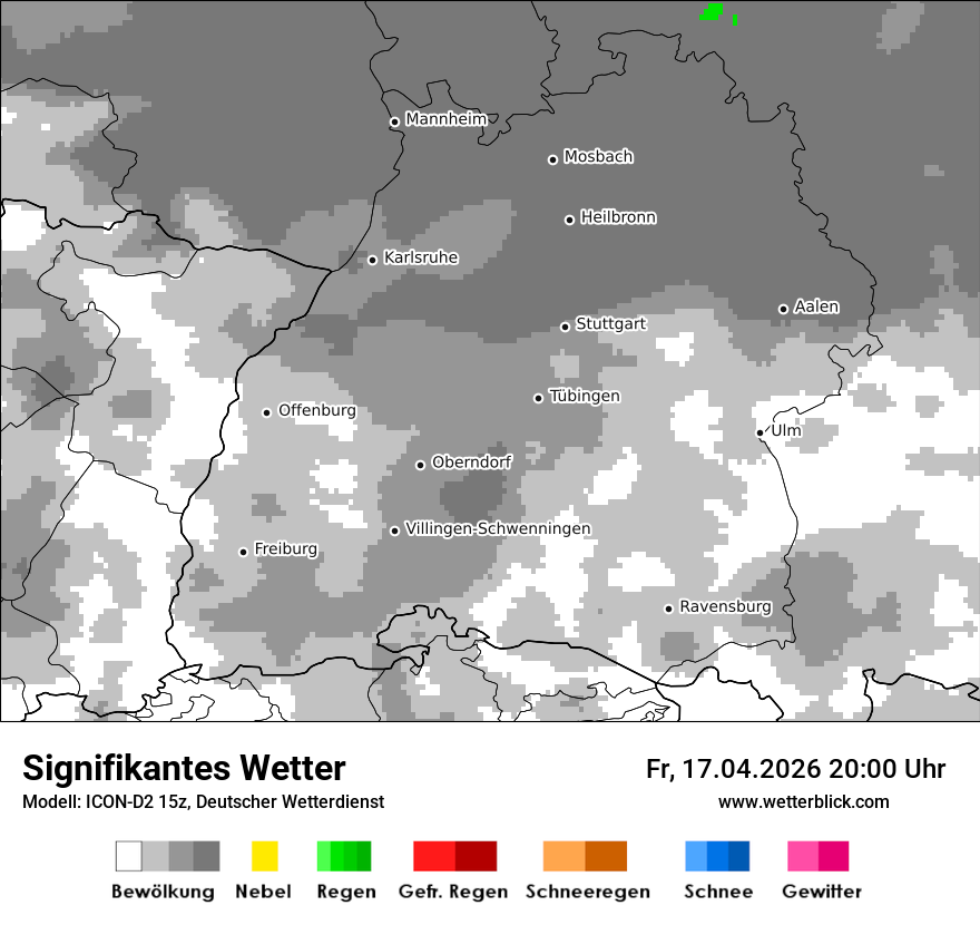 Signifikantes Wetter