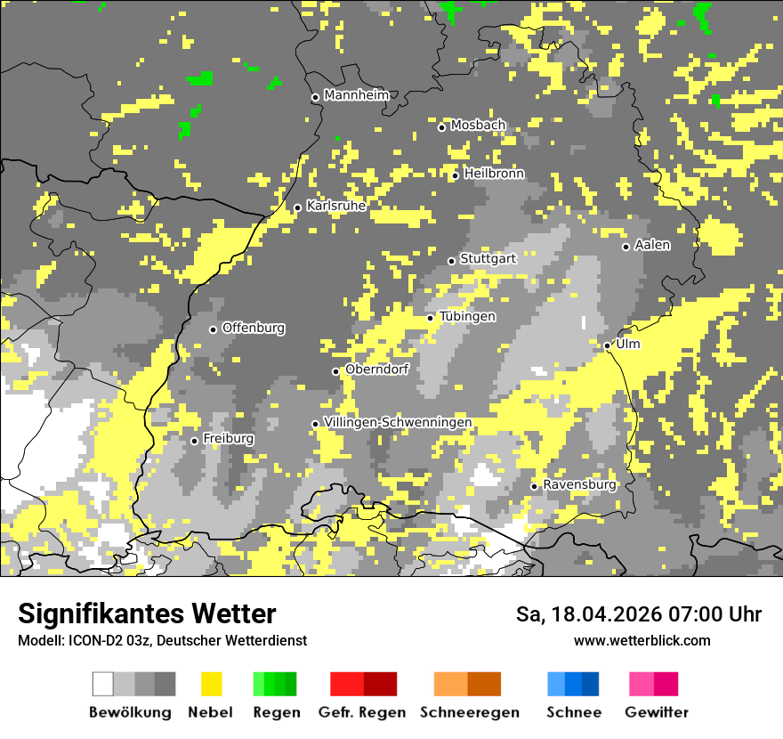 Signifikantes Wetter