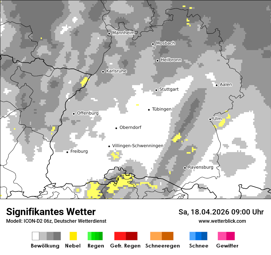 Signifikantes Wetter