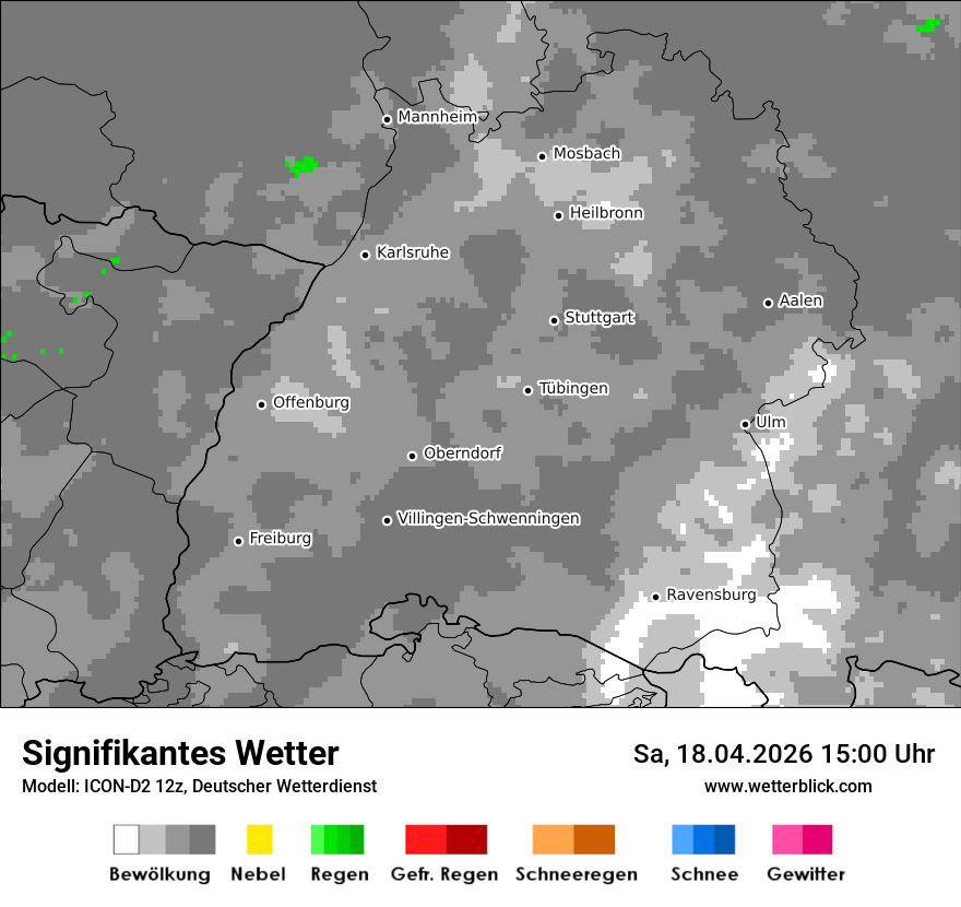 Signifikantes Wetter