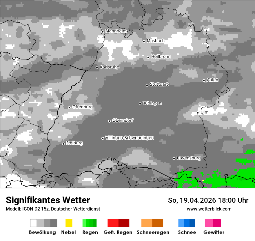 Signifikantes Wetter