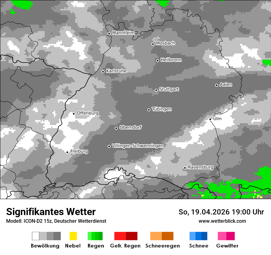Signifikantes Wetter