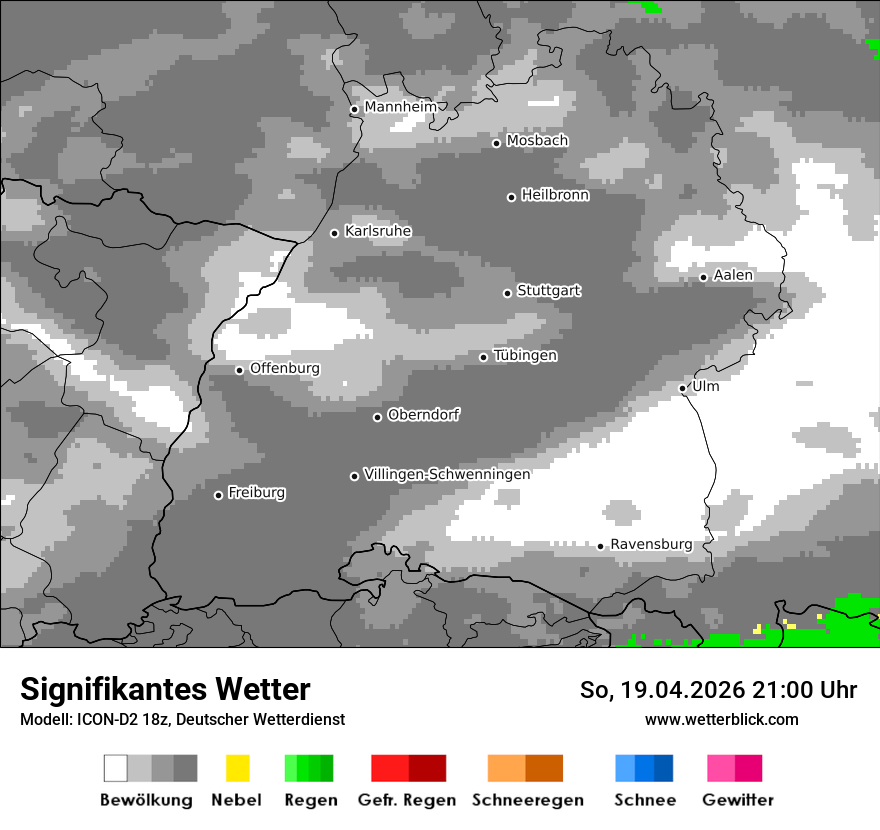 Signifikantes Wetter