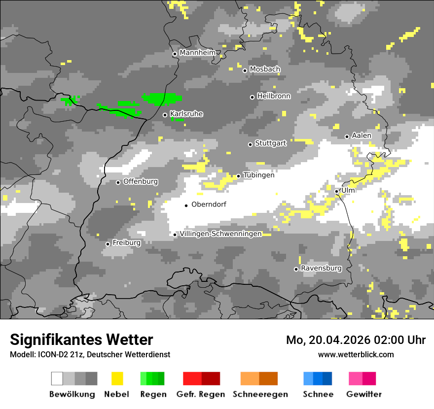 Signifikantes Wetter