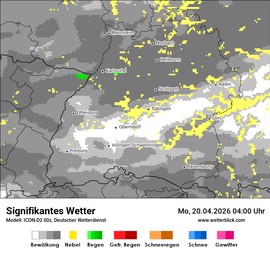 Signifikantes Wetter