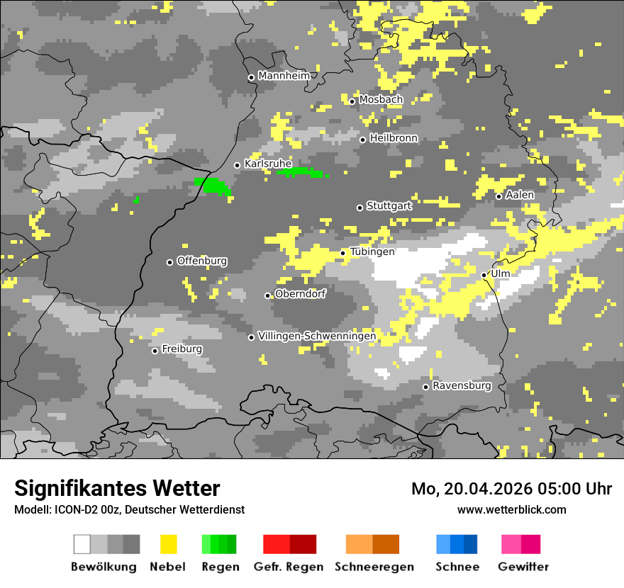 Signifikantes Wetter