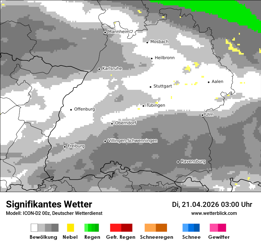 Signifikantes Wetter