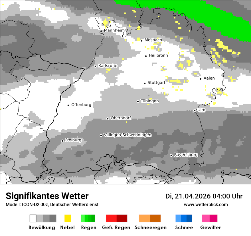 Signifikantes Wetter