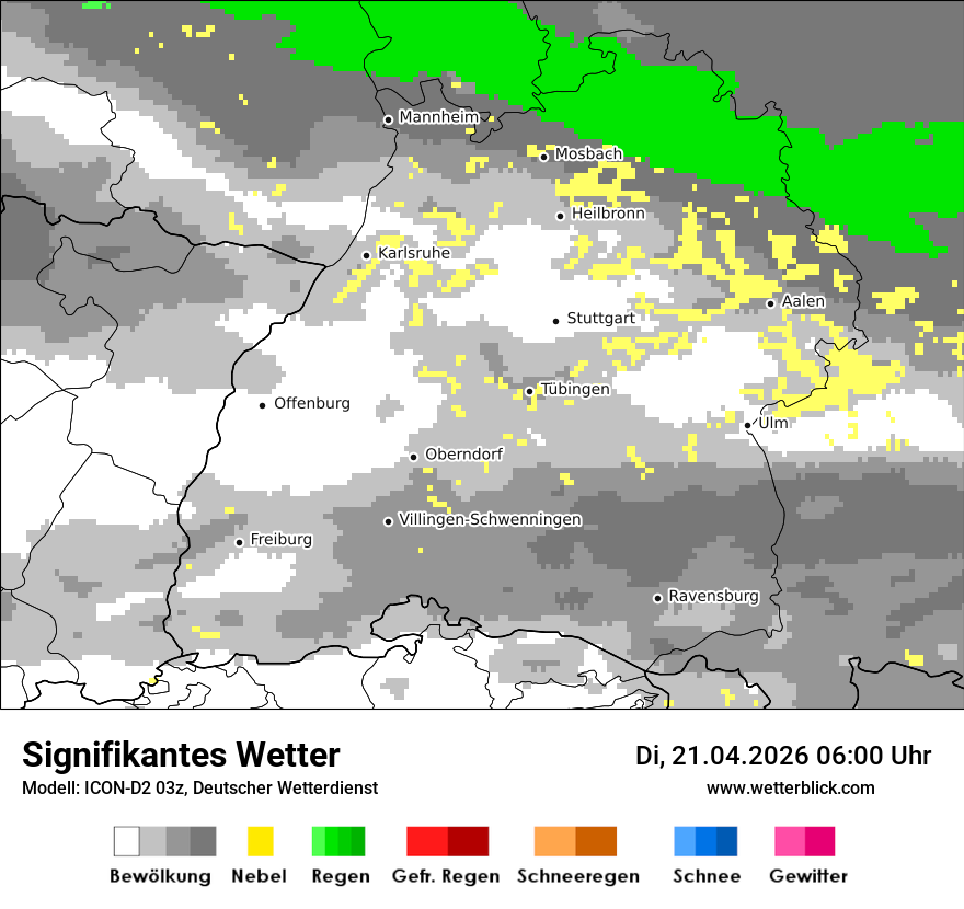 Signifikantes Wetter
