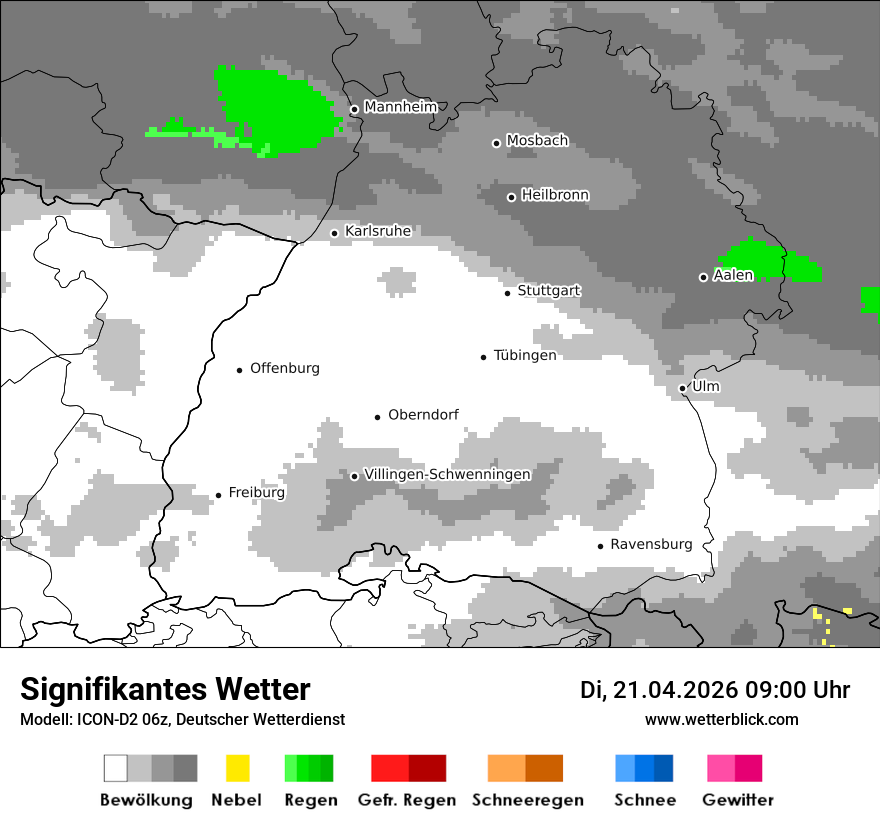 Signifikantes Wetter