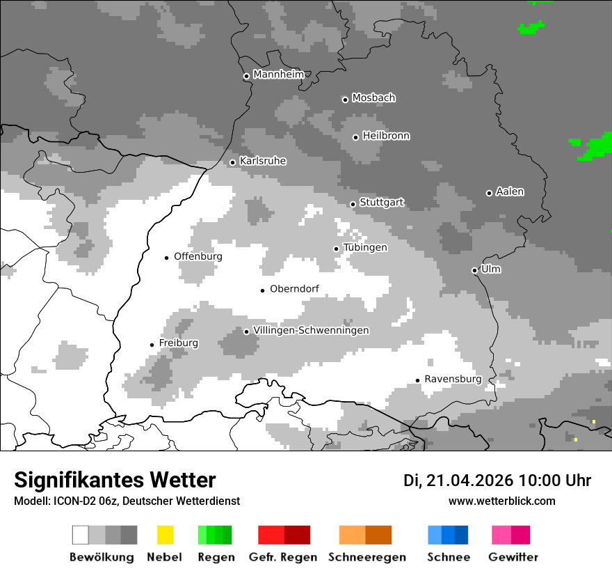 Signifikantes Wetter