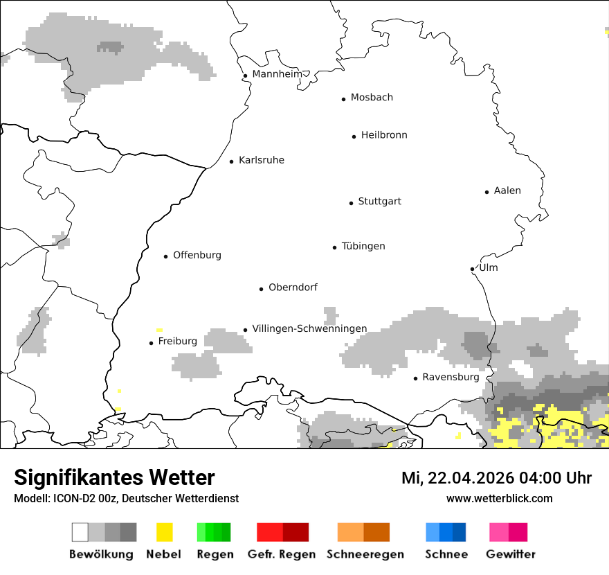 Signifikantes Wetter