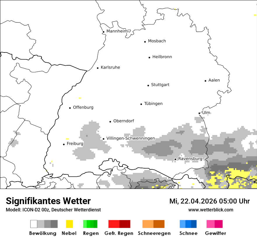 Signifikantes Wetter