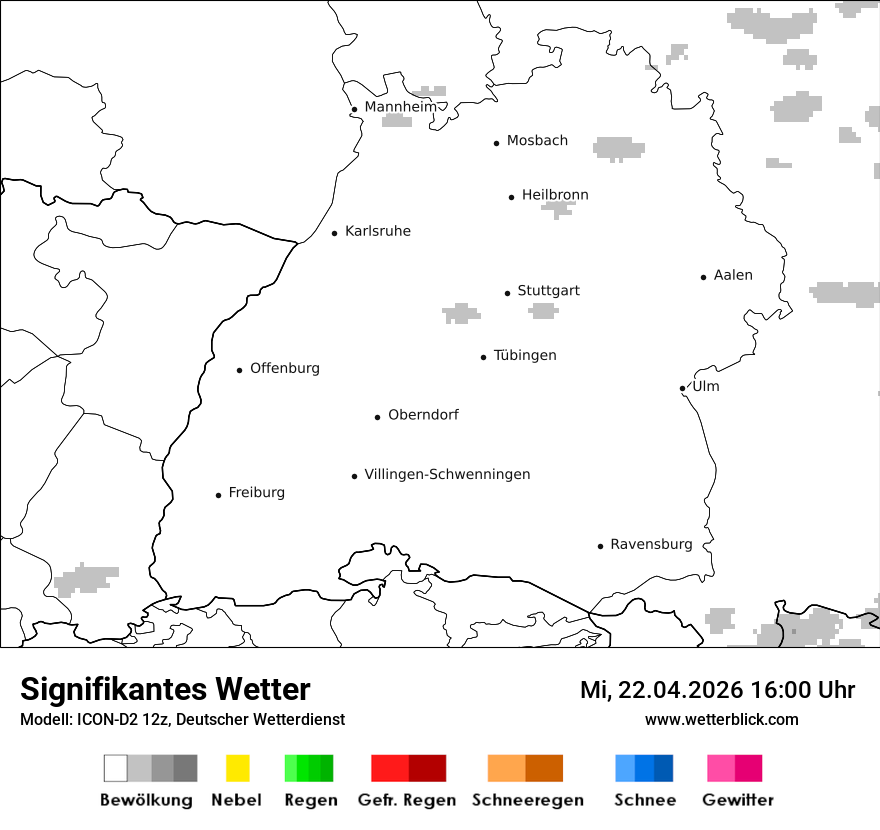 Signifikantes Wetter