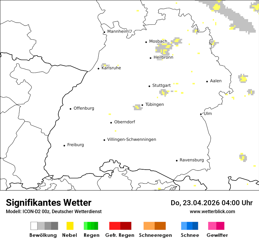 Signifikantes Wetter