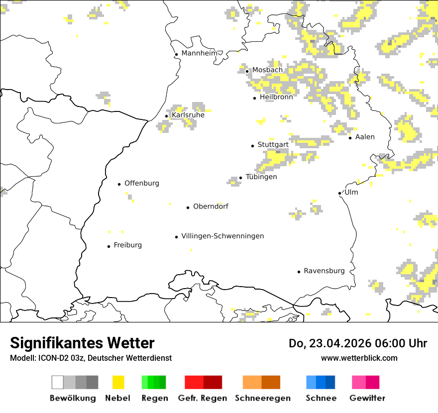 Signifikantes Wetter