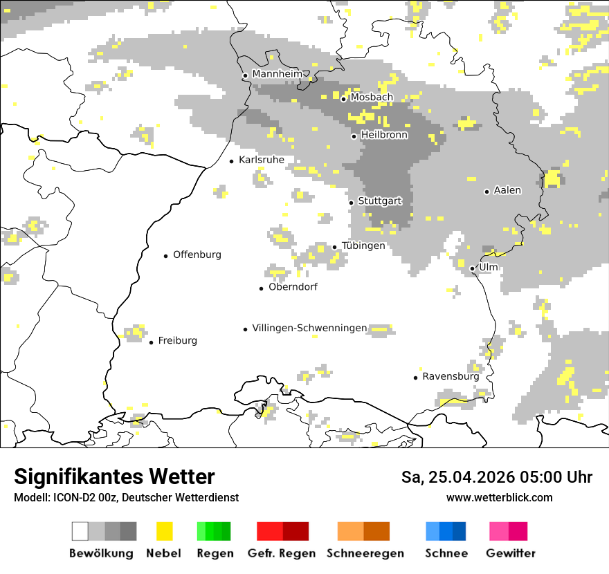 Signifikantes Wetter