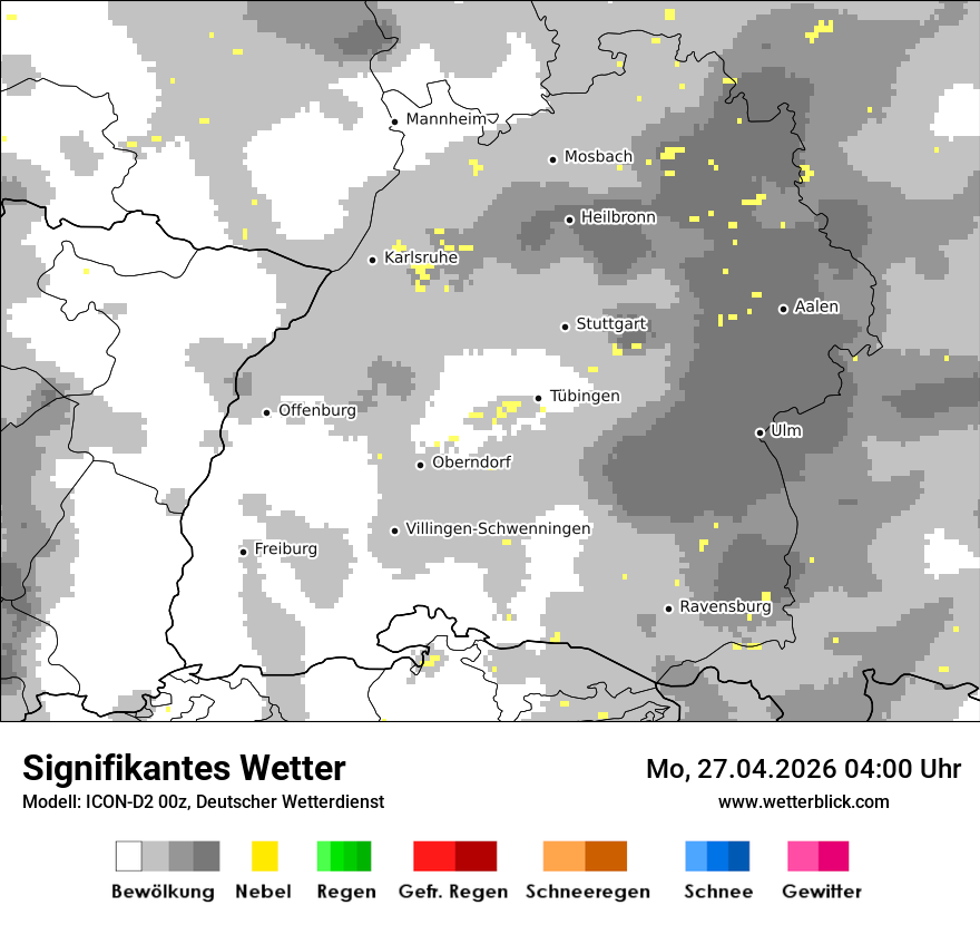 Signifikantes Wetter