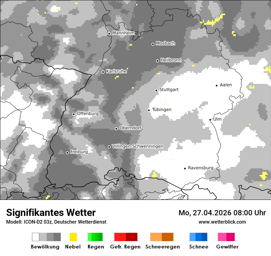 Signifikantes Wetter