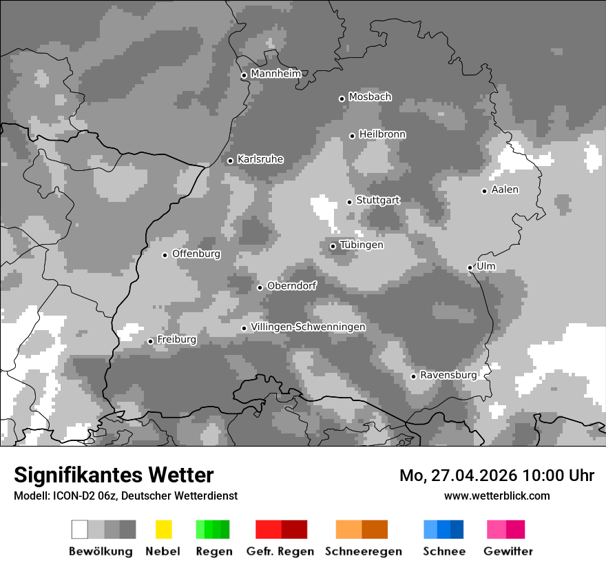Signifikantes Wetter