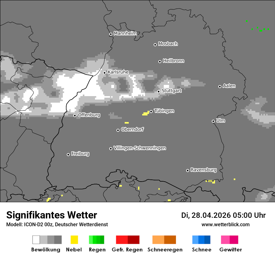 Signifikantes Wetter