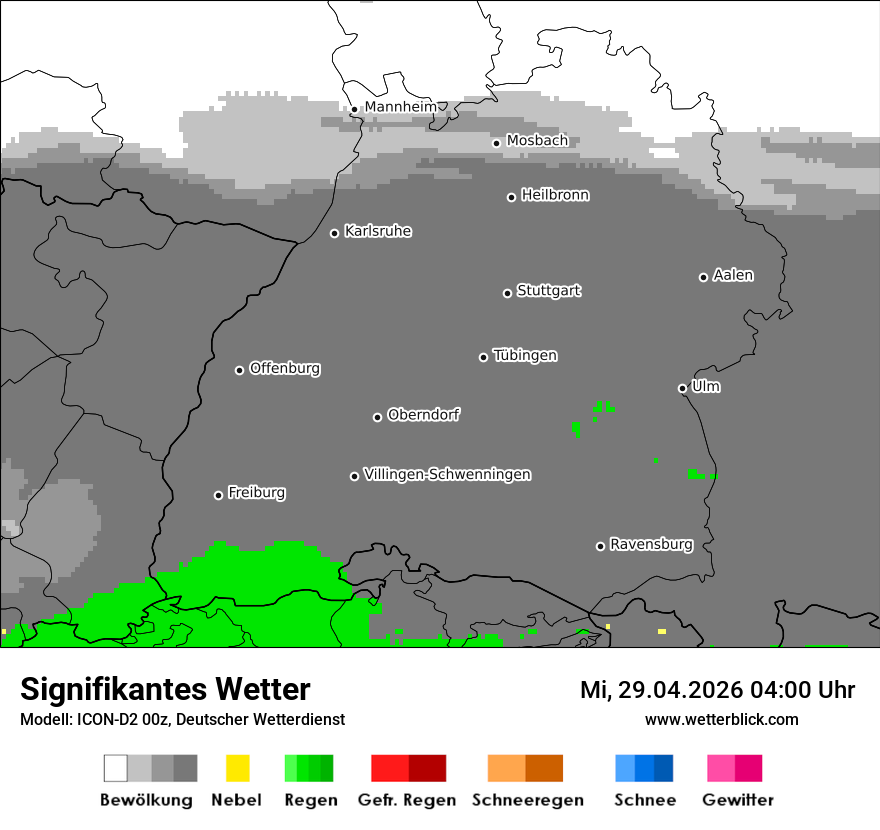 Signifikantes Wetter