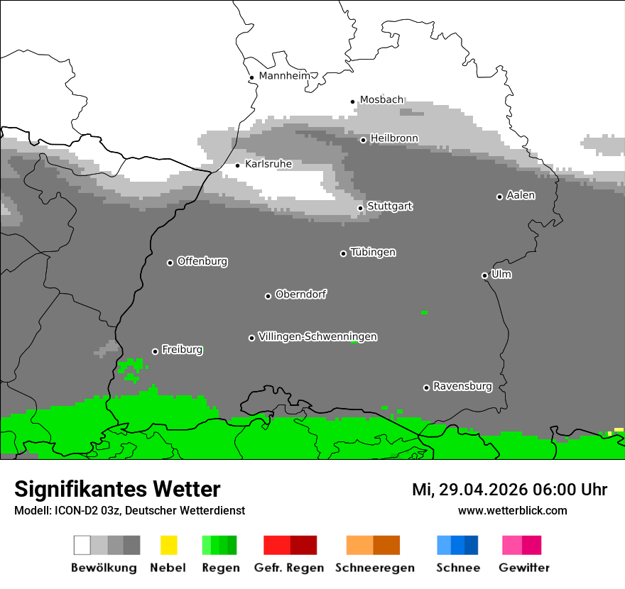 Signifikantes Wetter